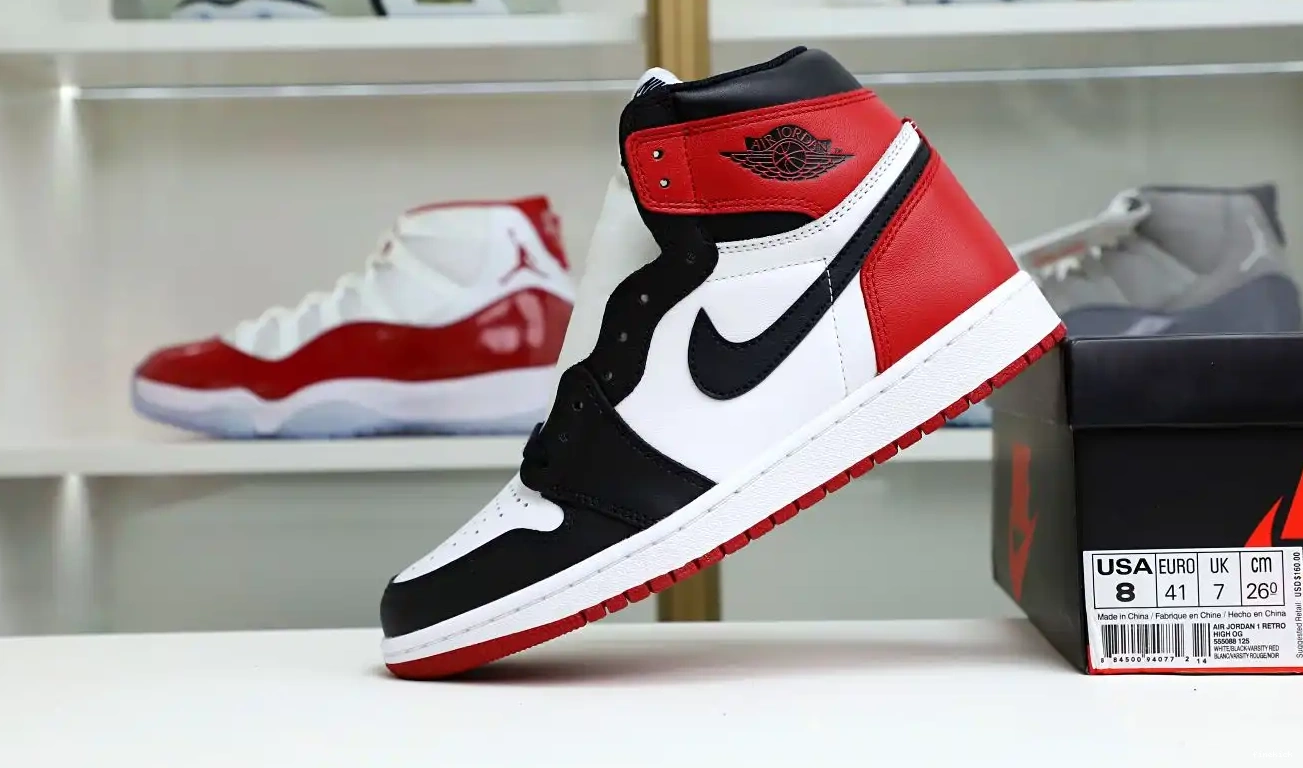 Toe Black Air Retro 1 (2016) Jordan 0506
